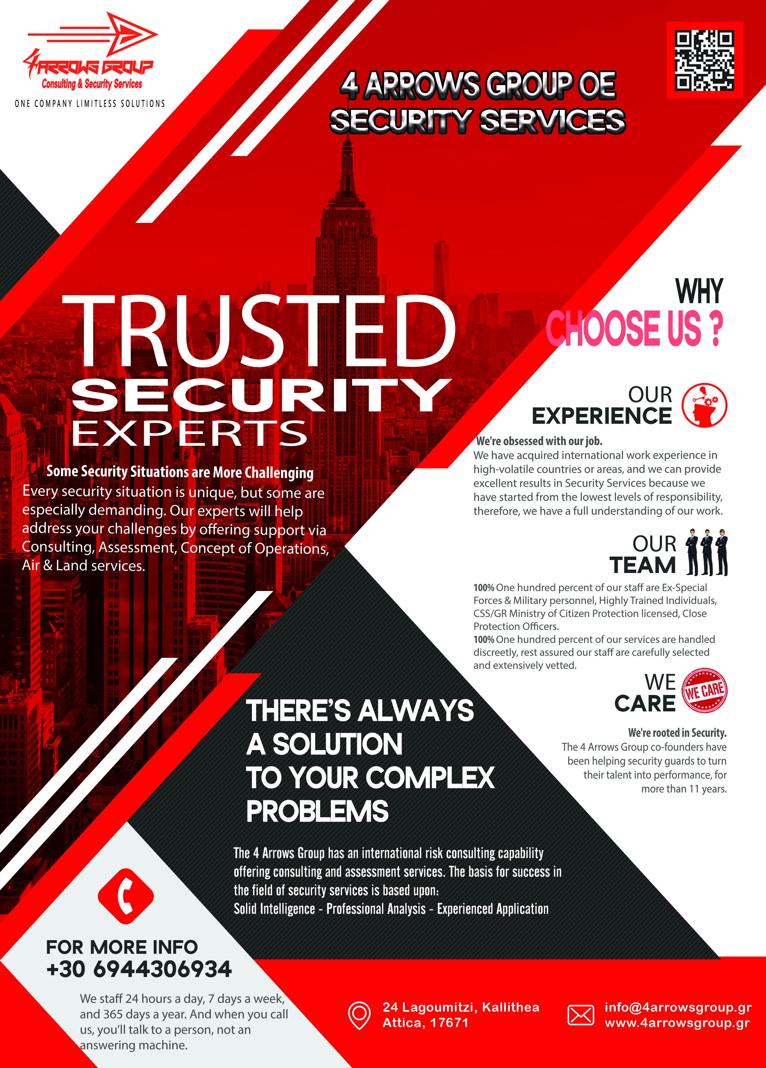 4 ARROWS GROUP, SECURITY SERVICES